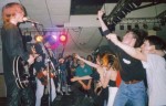 Michael and crowd - Coventry university (1 May 1993)